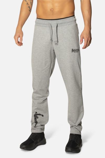 Pantalone In Felpa Con Pugile Grey Mel