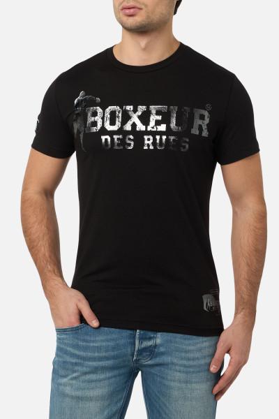T-Shirt Iconica Black-Titanium