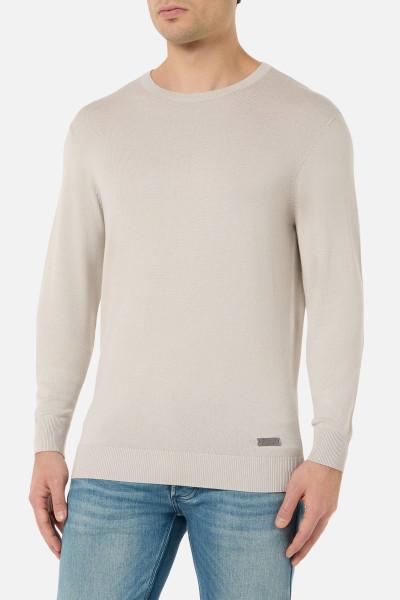 Maglia Girocollo In Cotone Leggero Ice