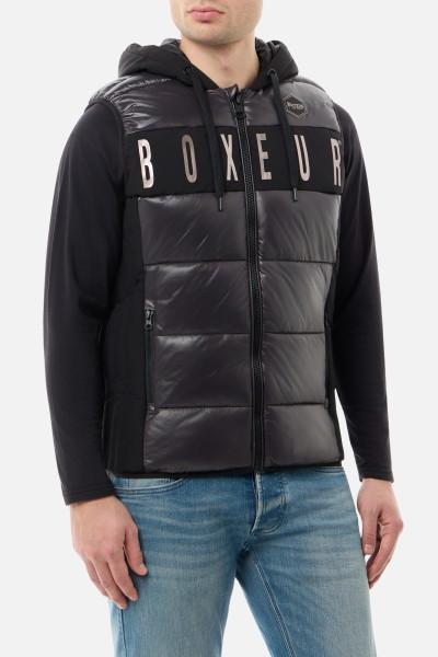 Gilet Con Inserto Anthracite