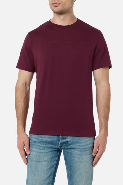 T-Shirt Minimale Burgundy