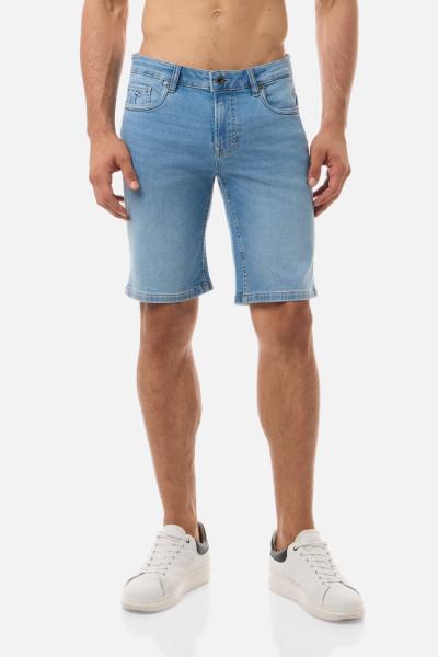 Regular Short Jeans Mid Blue