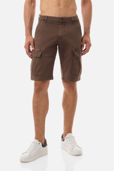 Cargo Corti Effetto Vintage Mud