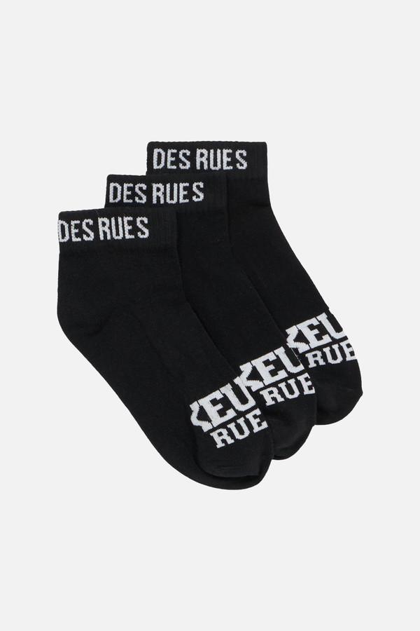 TRIPACK BLACK SOCKS