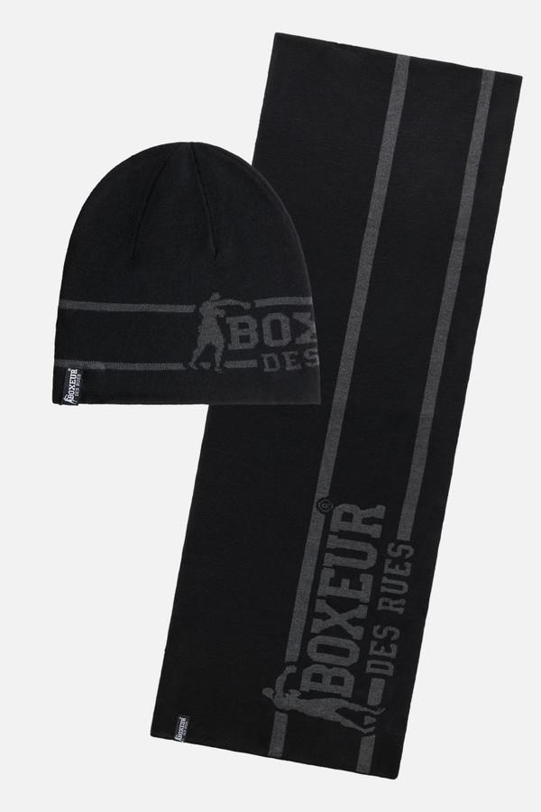 Set Cappello E Sciarpa Black