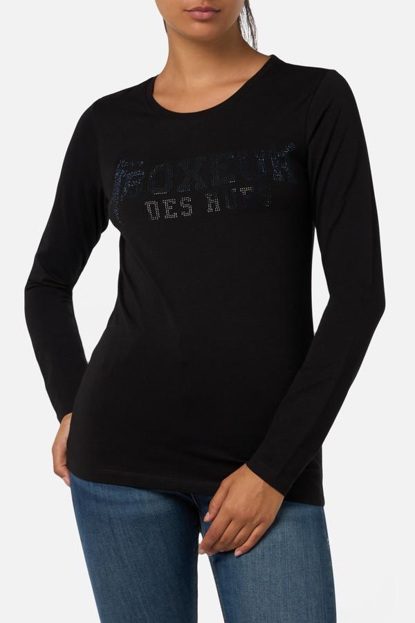 T-Shirt Nera A Manica Lunga Black