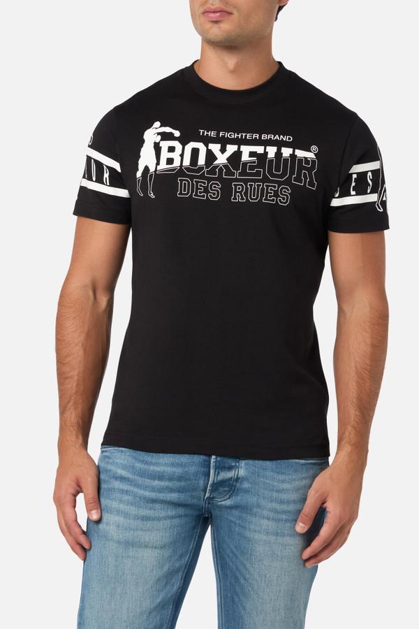 Black T-Shirt With Graphicraphic T-Shirt Black