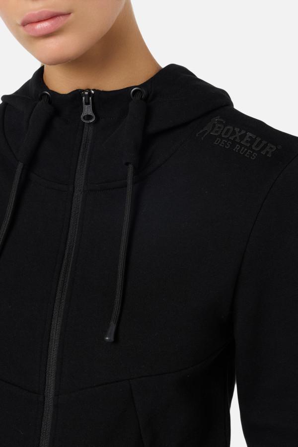 Felpa Interlock Nera