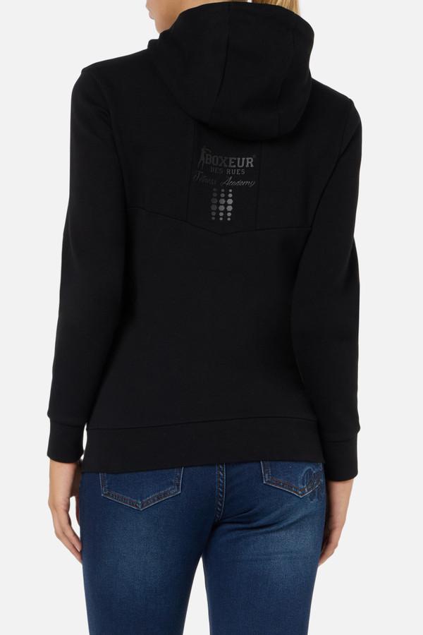 Felpa Interlock Nera