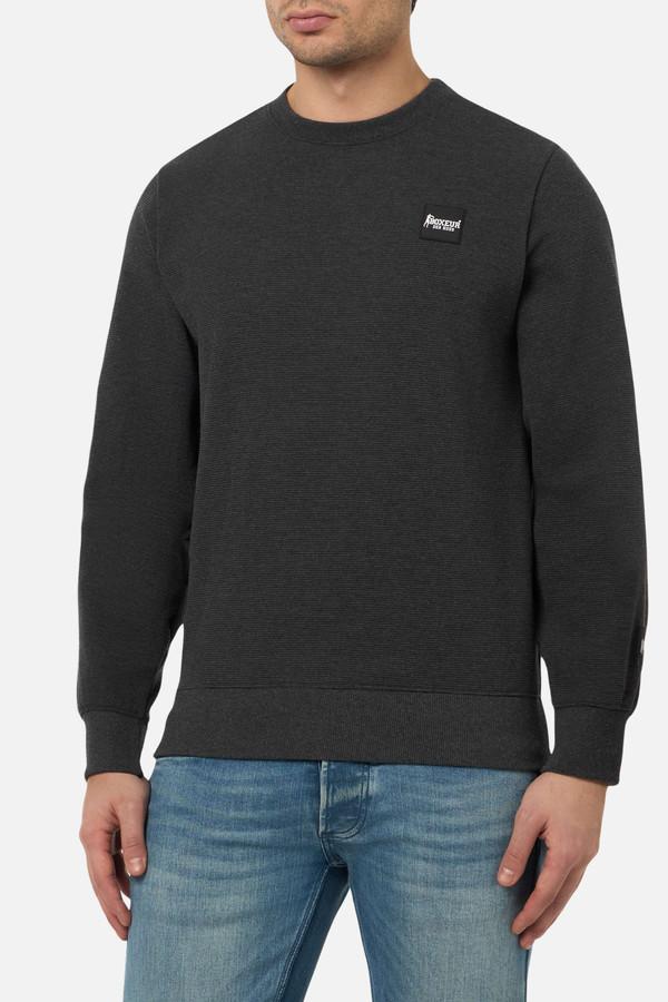Grey Mélange Sweatshirt-Jumper Anthracite Mel