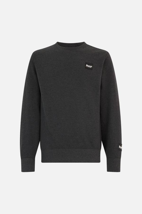 Grey Mélange Sweatshirt-Jumper Anthracite Mel