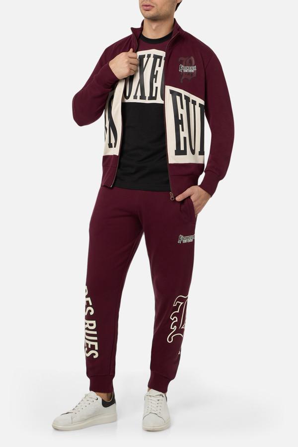 Pantaloni Varsity Color Tawny Port