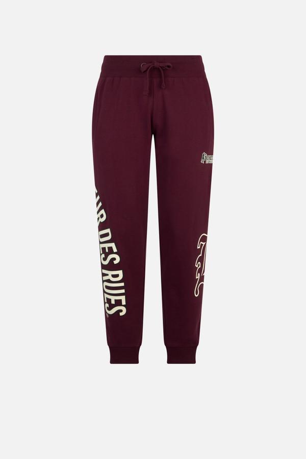 Pantaloni Varsity Color Tawny Port