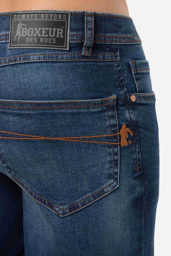 Slim Fit Short Denim Dark Blue