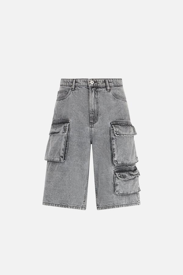 Shorts Jeans Cargo Grey