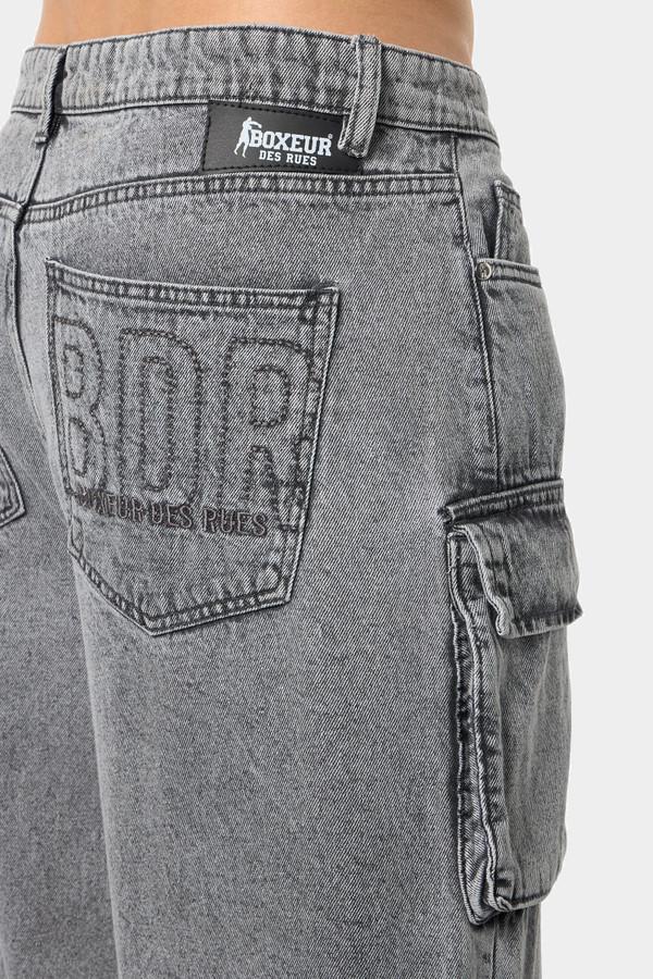 Shorts Jeans Cargo Grey