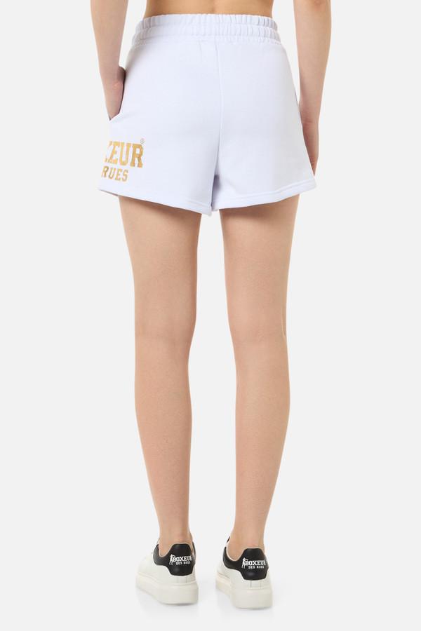 White Essential Shorts White-Gold