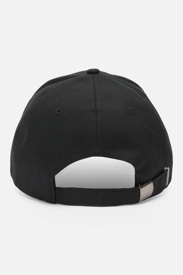 Black Baseball Cap Black-White