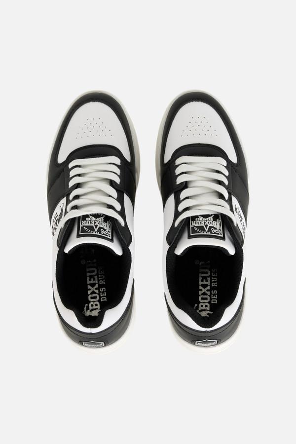 Low Trainers Black-White