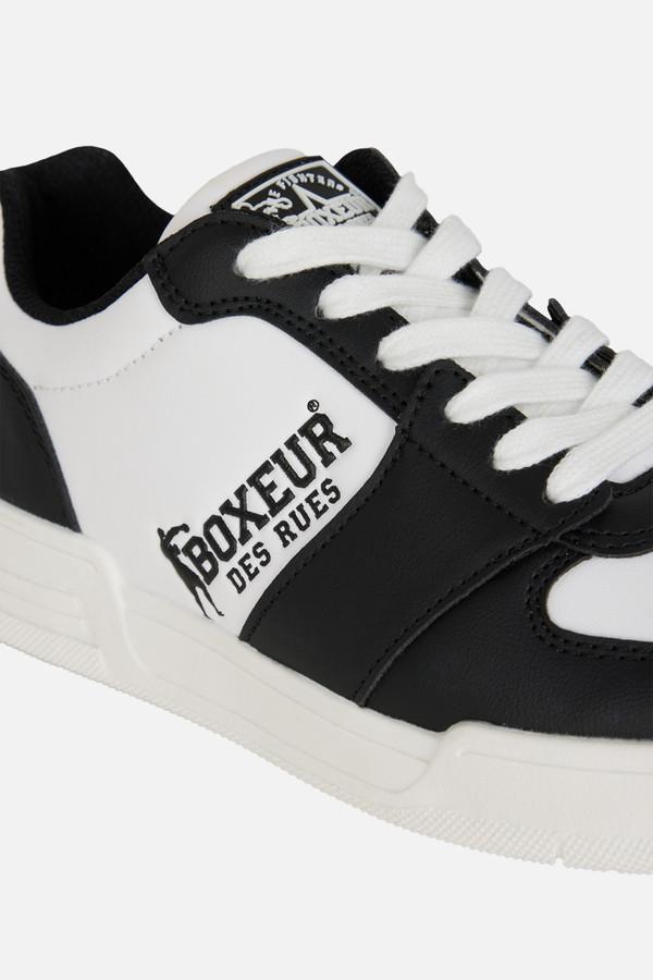 Low Trainers Black-White