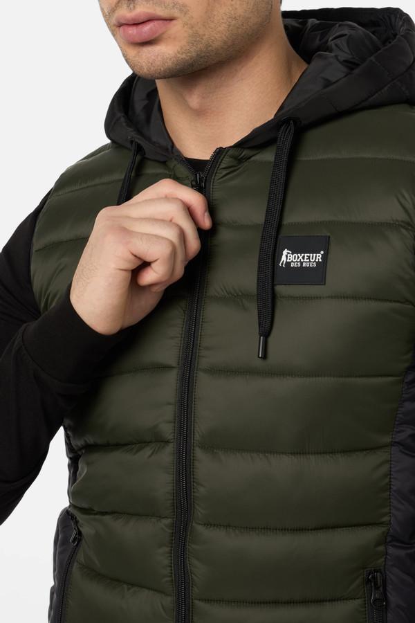 Gilet Con Cappucccio Army