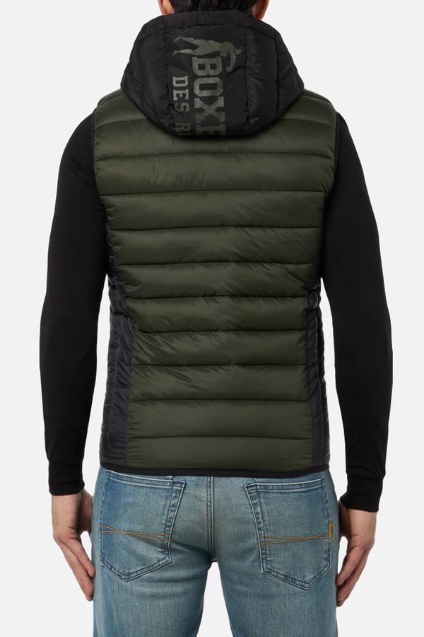 Gilet Con Cappucccio Army