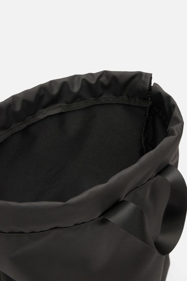 Sacca Da Palestra Black con Patch Gold