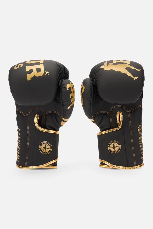 Black And Gold Boxing Gloves Black-Gold
