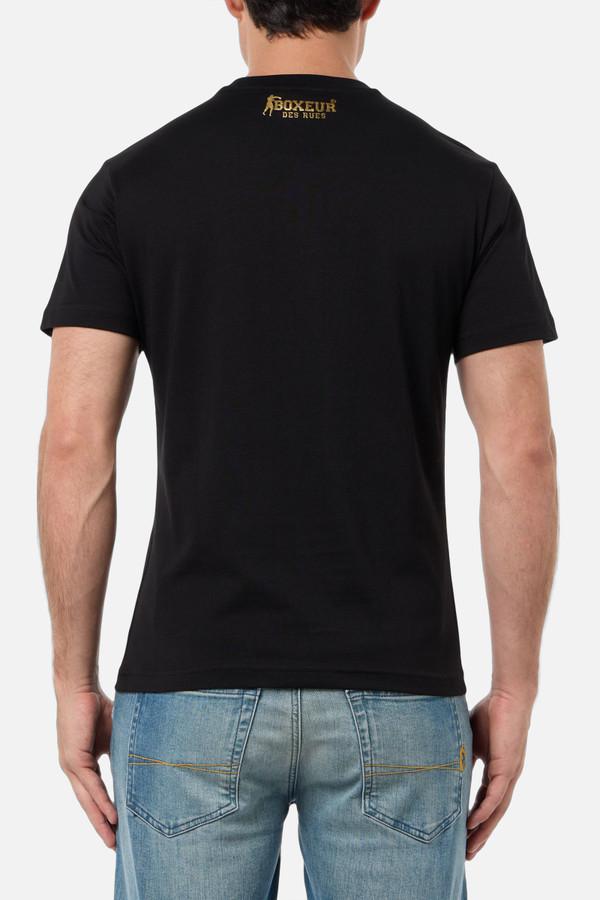 Black And Gold Graphic T-Shirt Black-Gold