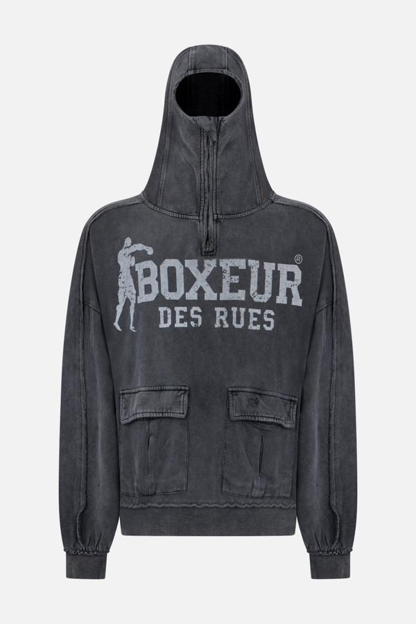 Acid Wash Hooded Sweatshirt Acid Wash