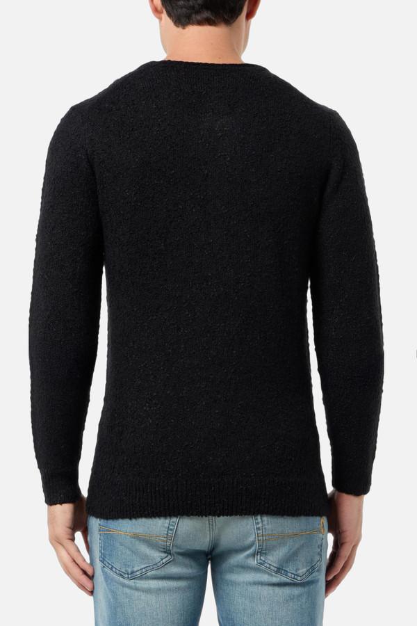 Maglione Mouline' Girocollo Nero
