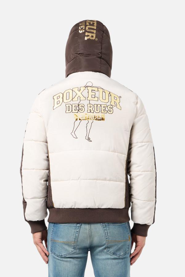 Butter Logo Padded Jacket With Gold Details Butter