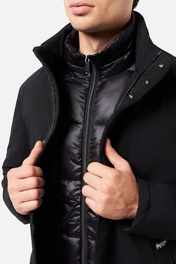 Giacca Tecnica Lunga Nera