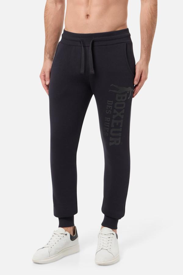 Anthracite Slim Fit Sweatpant With Logo Anthracite
