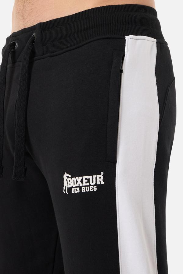 Black Long Sweatpants With Inserts Black