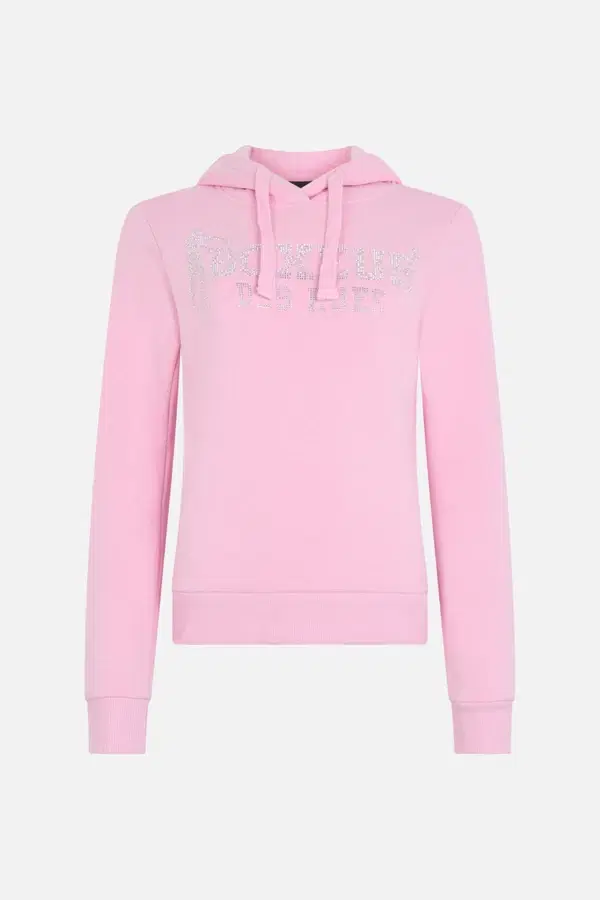 Candy Pink Hoodie Sweatshirt Candy Pink