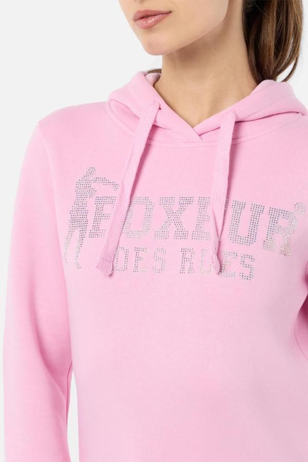 Candy Pink Hoodie Sweatshirt Candy Pink