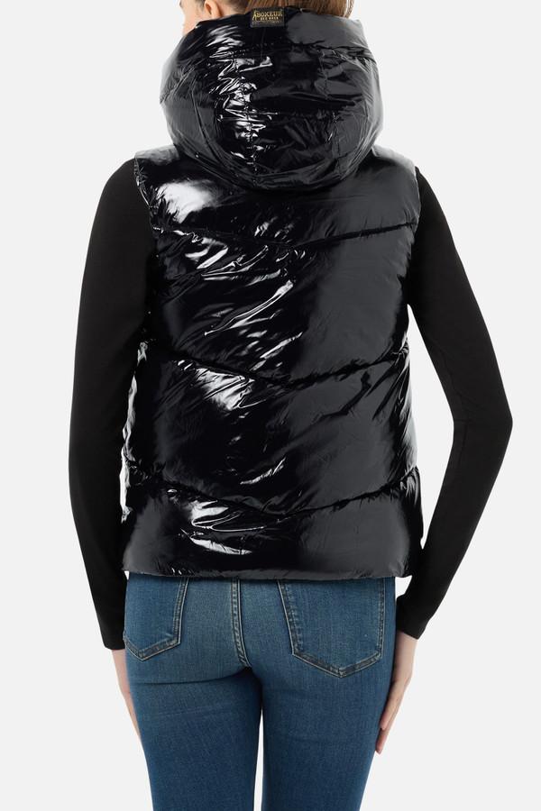 Gilet Nero Lucido Black