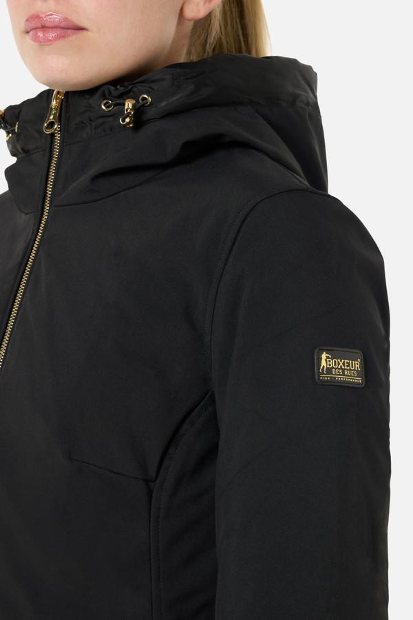 Black Long Softshell Black