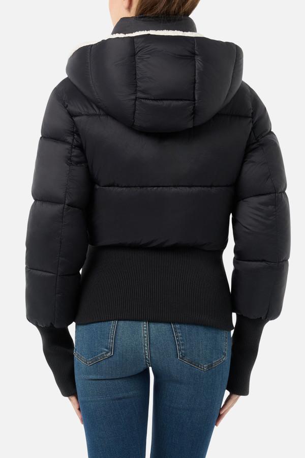 Giacca Bomber Nera Lucida