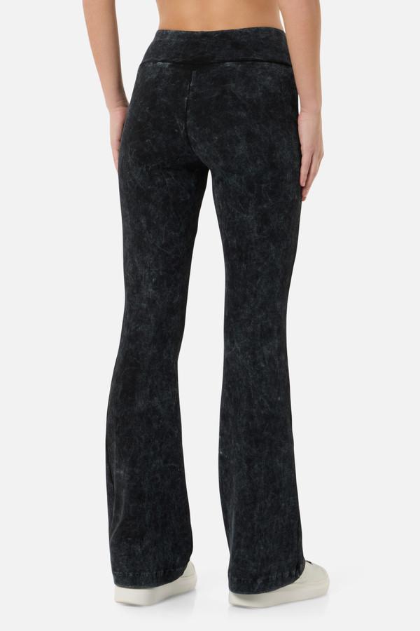Acid Wash Flare Leggings Acid Wash