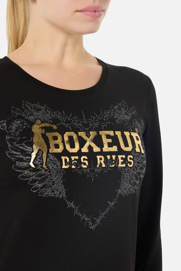 Black And Gold Long Sleeve T-Sirt Black-Gold