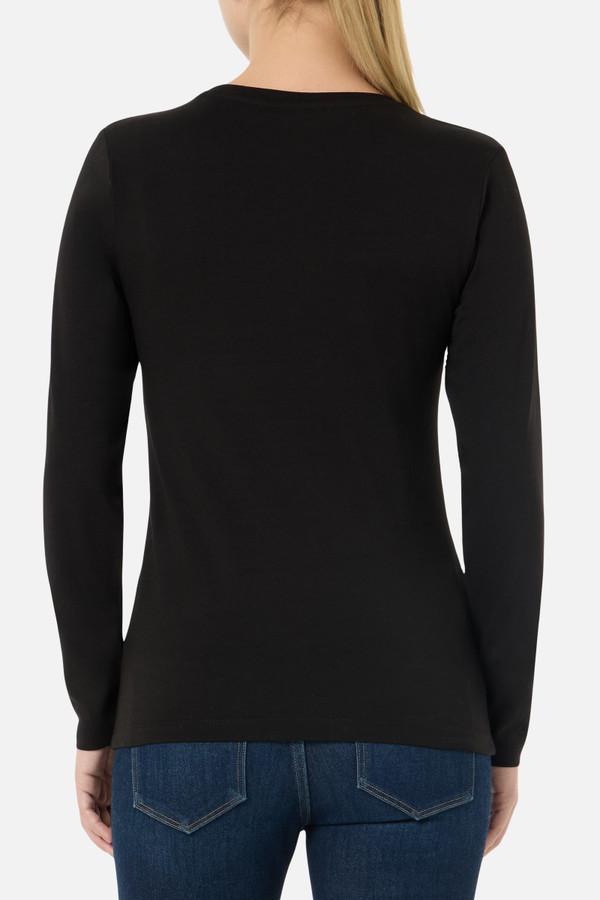 Black And Gold Long Sleeve T-Sirt Black-Gold