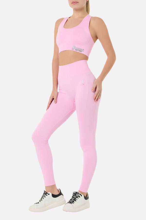 Candy Pink Seamless Sport Bra Candy Pink