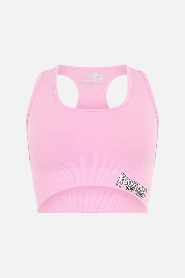 Candy Pink Seamless Sport Bra Candy Pink