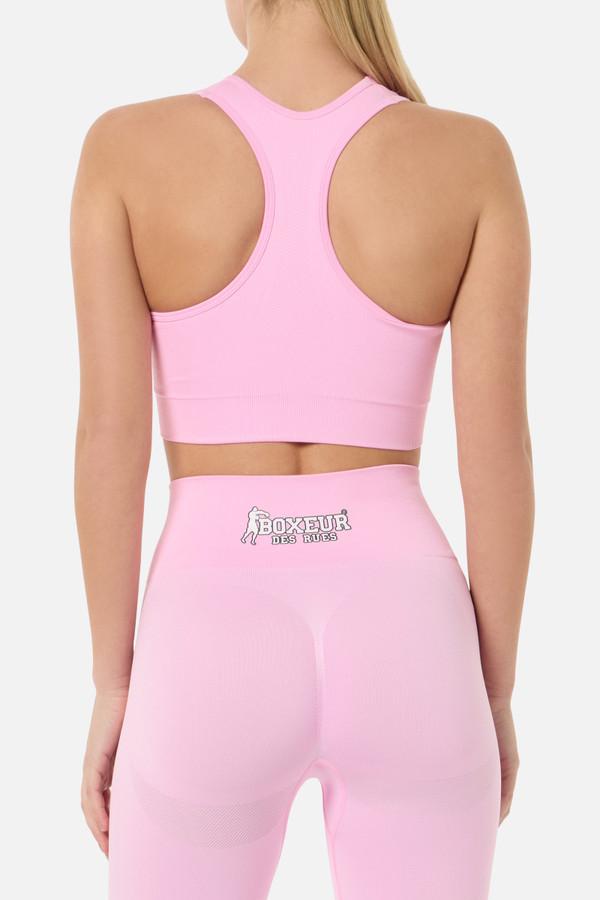 Candy Pink Seamless Sport Bra Candy Pink