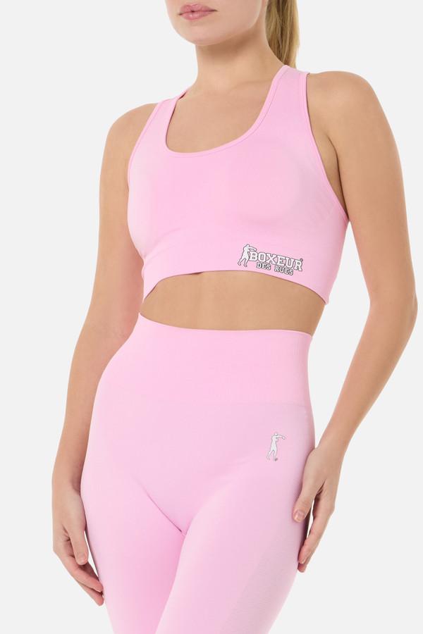 Candy Pink Seamless Sport Bra Candy Pink