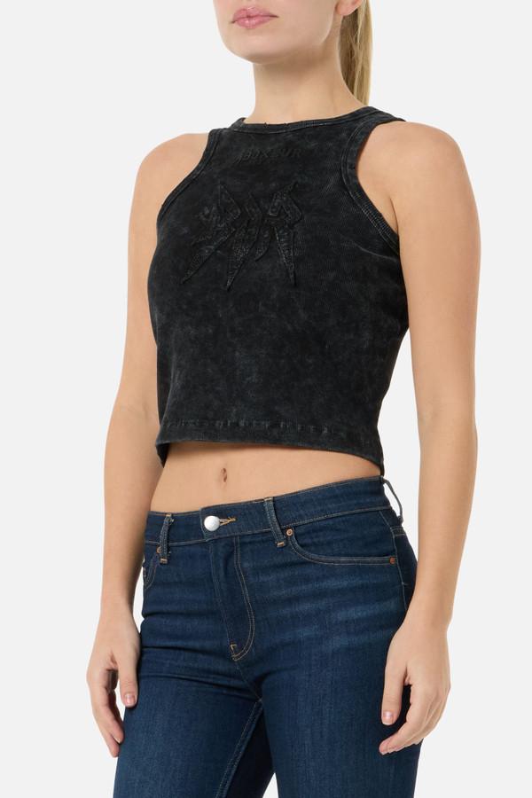 Acid Wash Tank Top Acid Wash