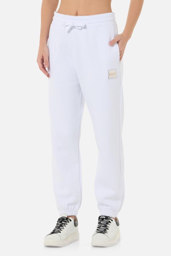 White Essential Joggers White