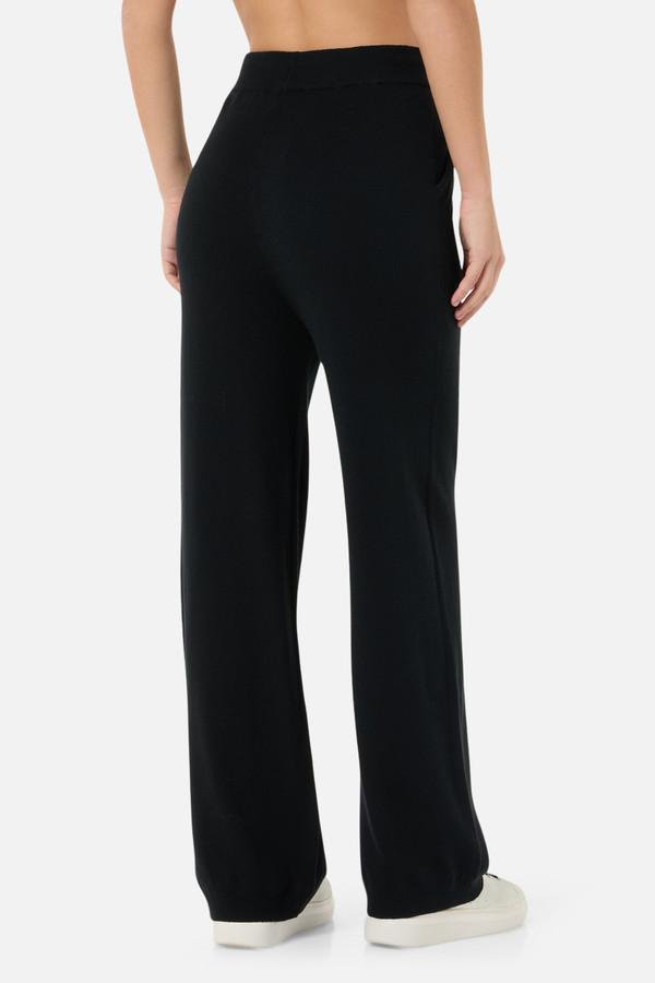 Black Knit Pants Black